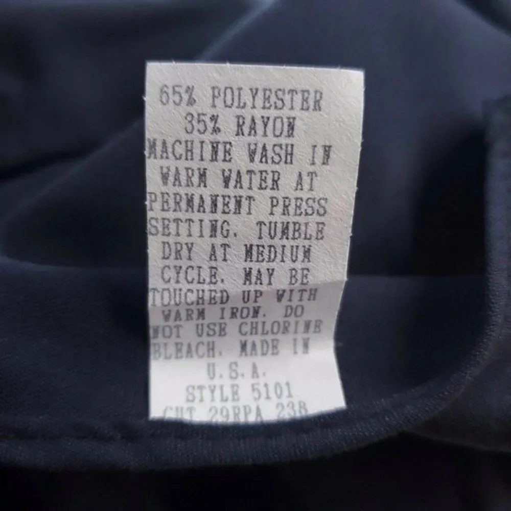 Southeastern Code 5 Police Deputy Uniform Shirt Blue Long Sleeve 16.5 35‎